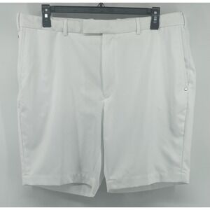 RLX Ralph Lauren Golf Shorts Mens 40 White Tailored Fit 9" Inseam  Preppy Active